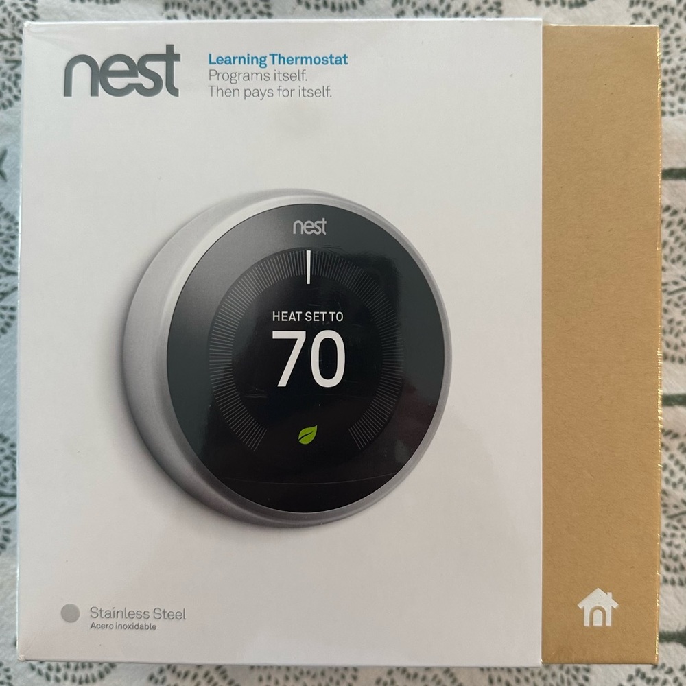 Google nest 3rd generation learning thermostat